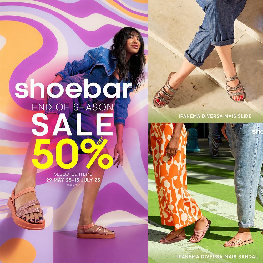 shoebar End of Season Sale 50%