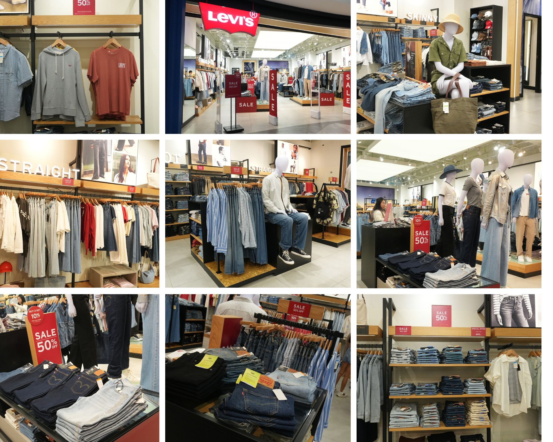 Levi’s up to 50% OFF at Jungceylon