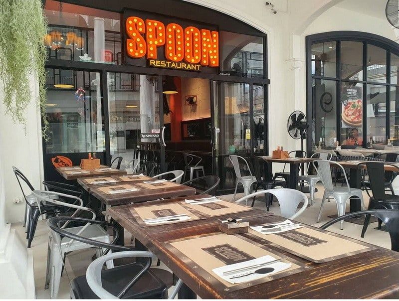 Spoon restaurant at Jungceylon Phuket Shopping Mall in Patong Spoon restaurant at Jungceylon Phuket Shopping Mall in Patong