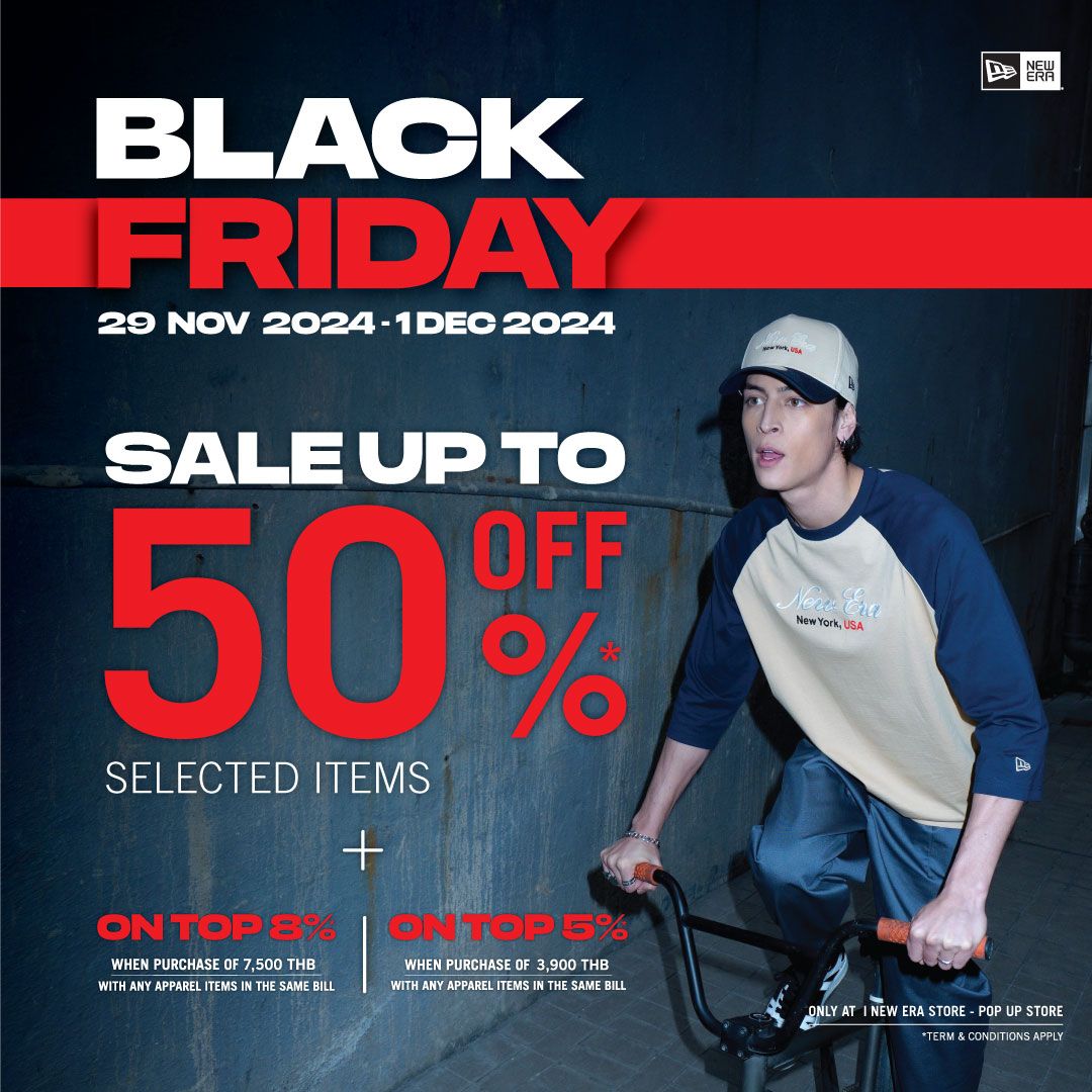 New Era Black Friday SALE 50% off