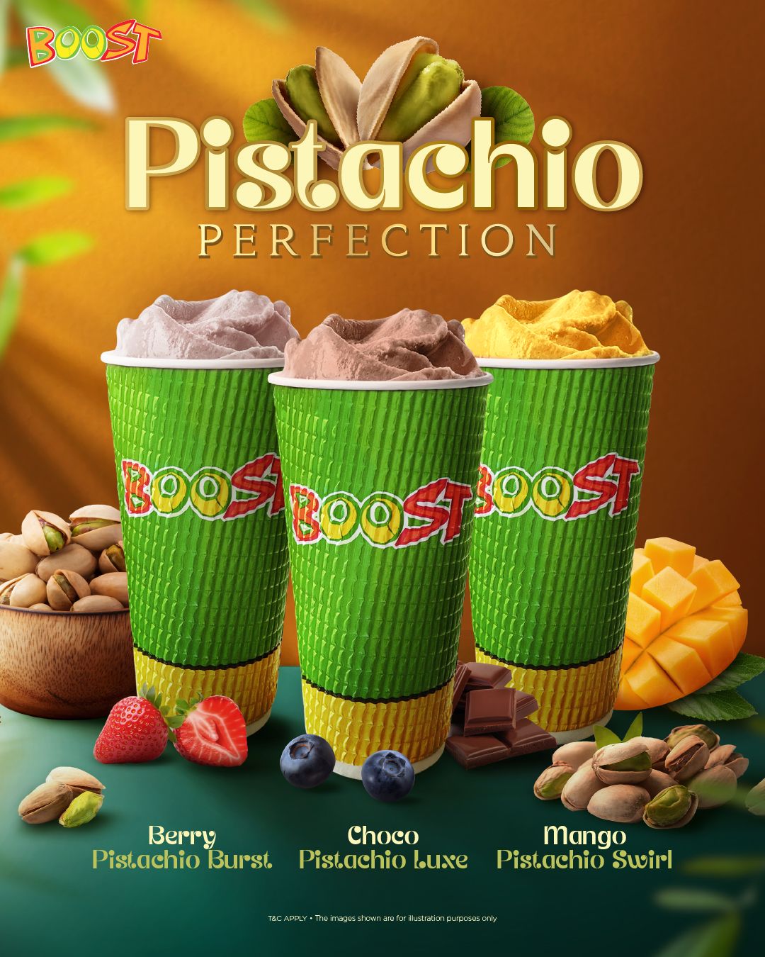 Boost Juice Pistachio Perfection!