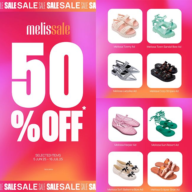 Melis Sale 50% off