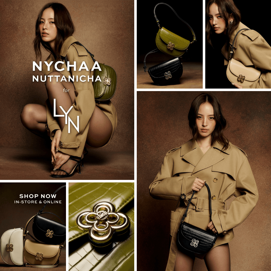 NYCHAA NUTTANICHA FOR LYN เปิดตัวกระเป๋า FLORA