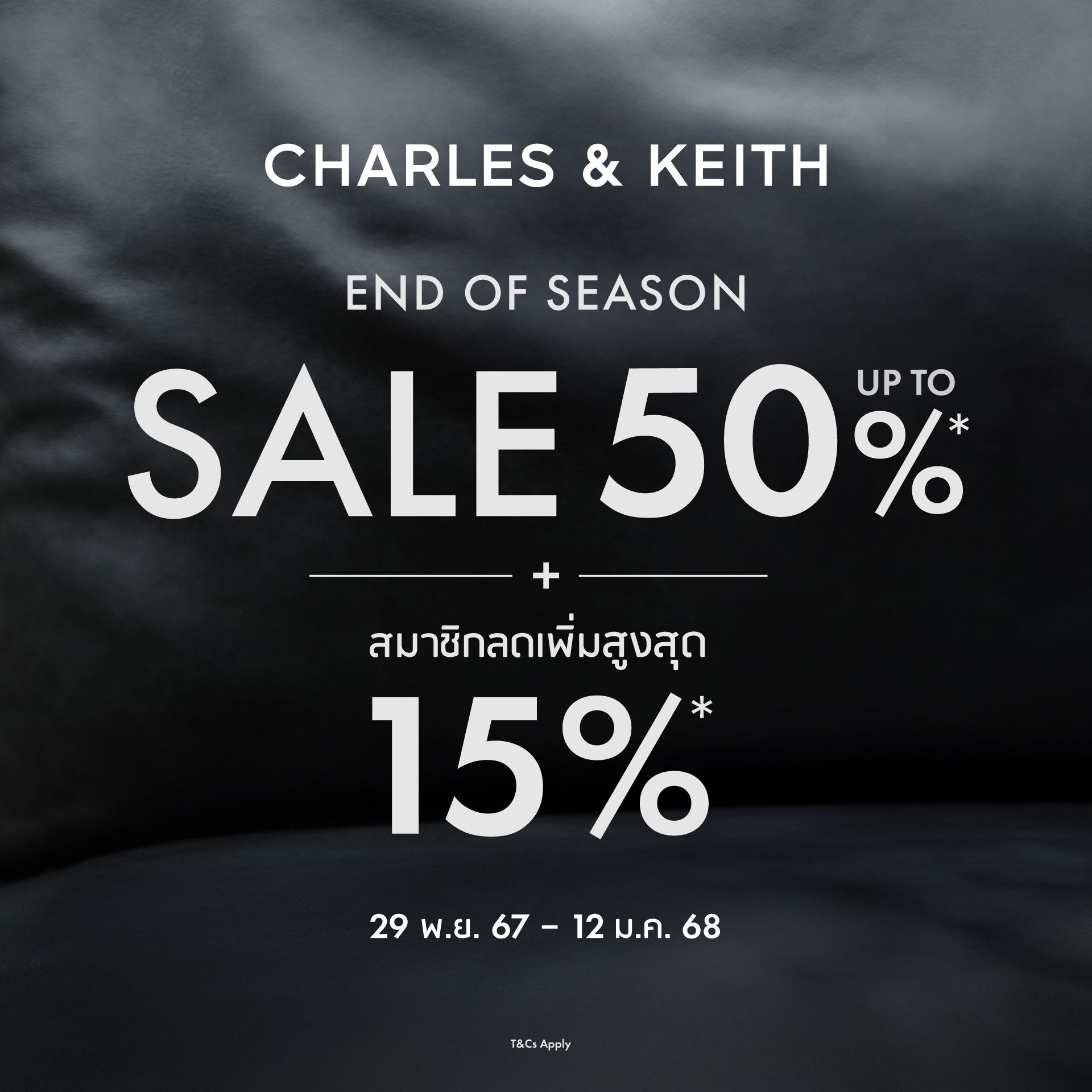 CHARLES & KEITH END OF SEASON SALE!