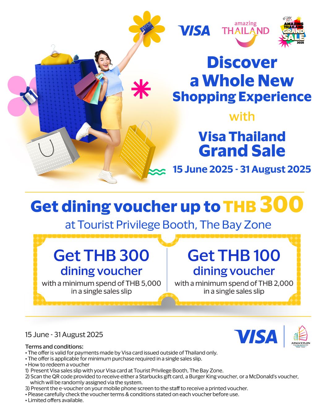 Visa Thailand Grand Sale is ON at Jungceylon!