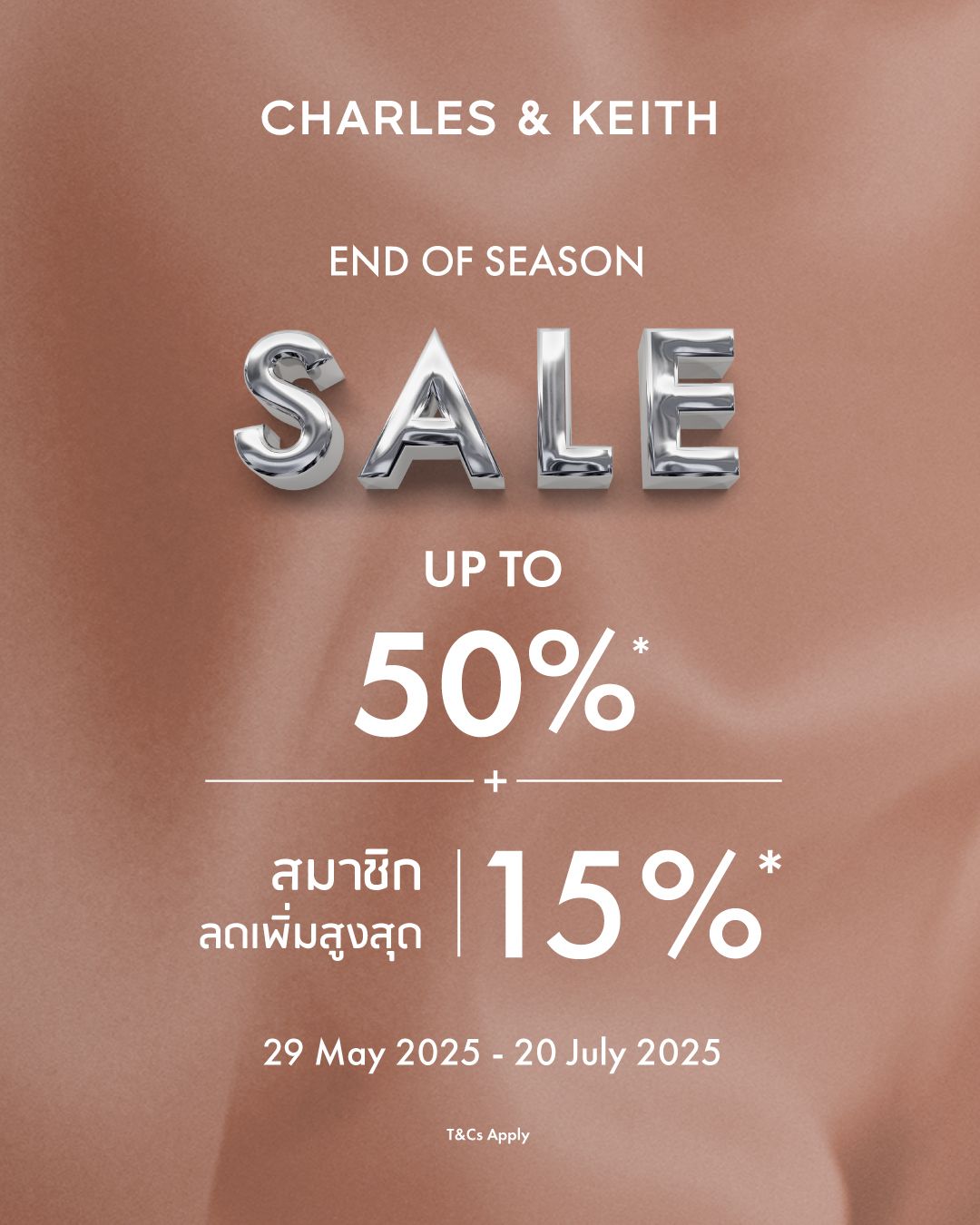 CHARLES & KEITH END OF SEASON SALE