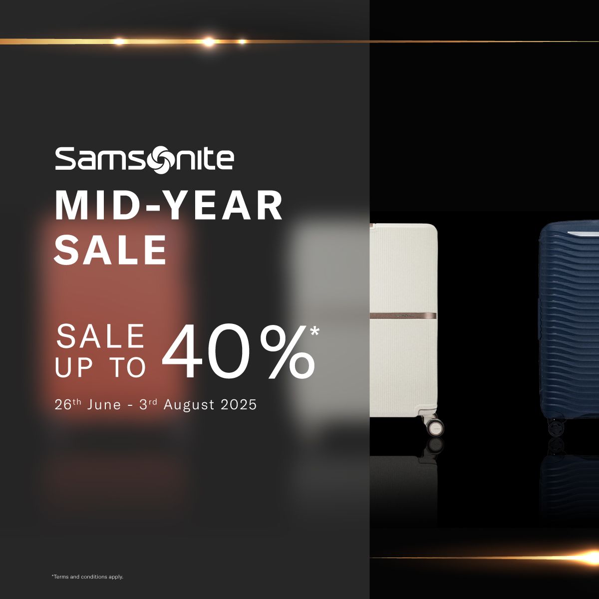 Samsonite MID-YEAR SALE 2025