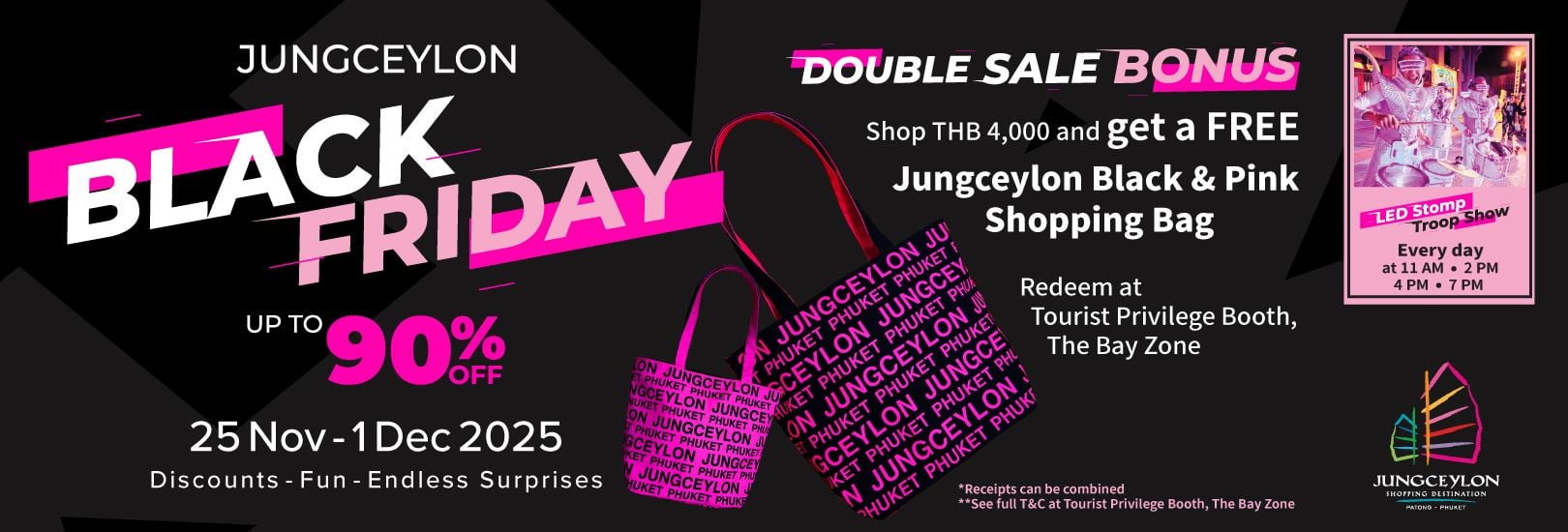 Jungceylon Black Friday 2025: Phuket’s biggest shopping festival