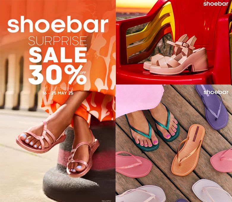shoebar Surprise Sale 30% Off