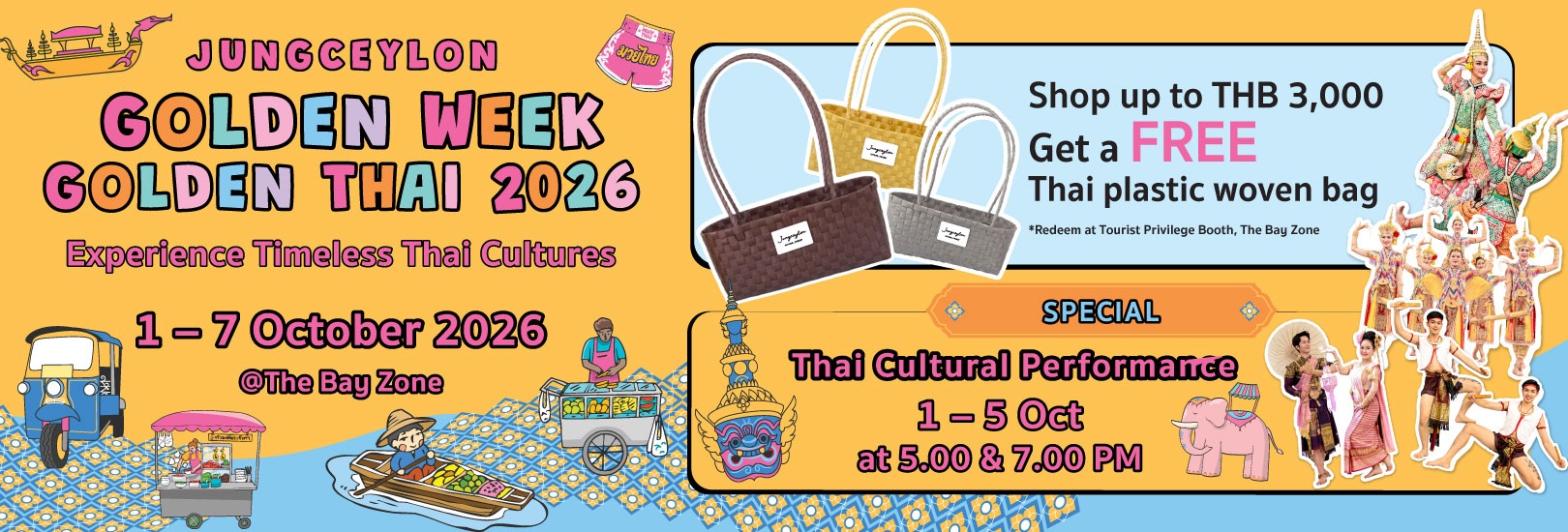 Golden Week 2026 in Phuket: Golden Thai Event | Jungceylon