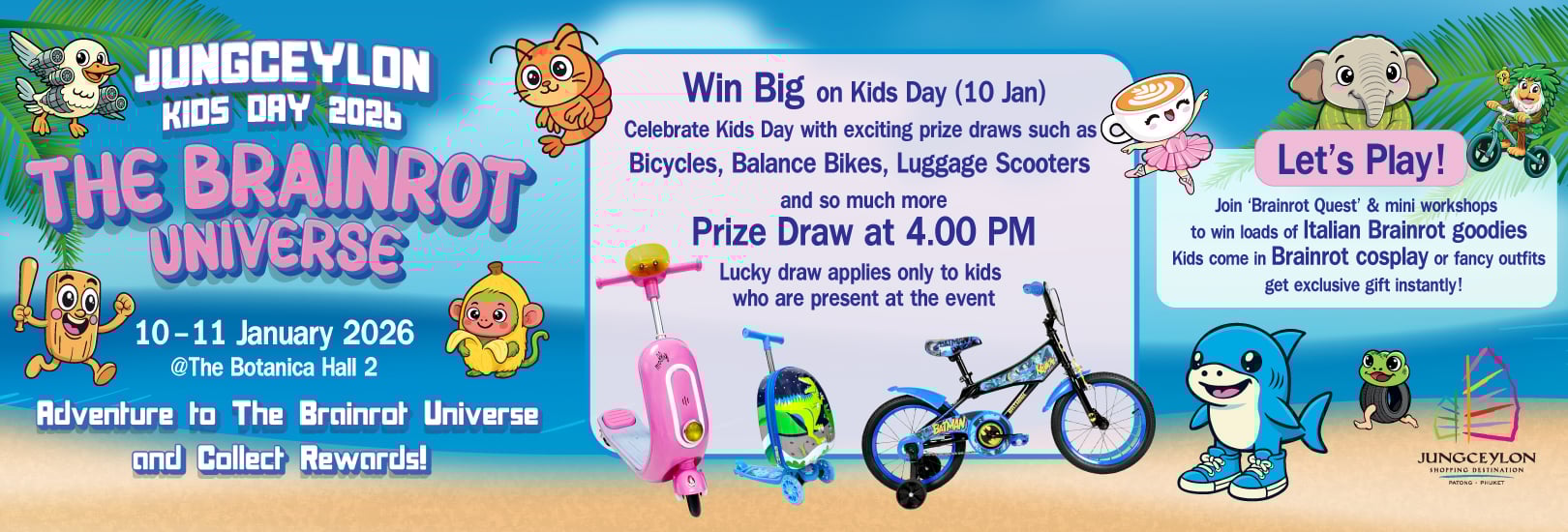 JUNGCEYLON KIDS DAY 2026: The Brainrot Universe