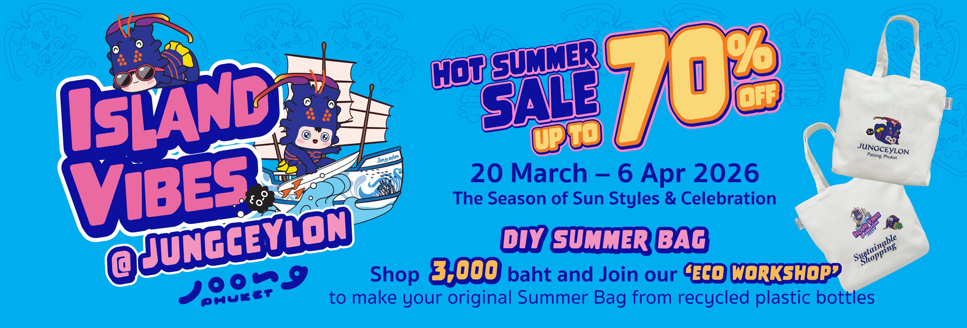 Jungceylon Hot Summer Sale: Shop, Save, and Get Creative in Patong