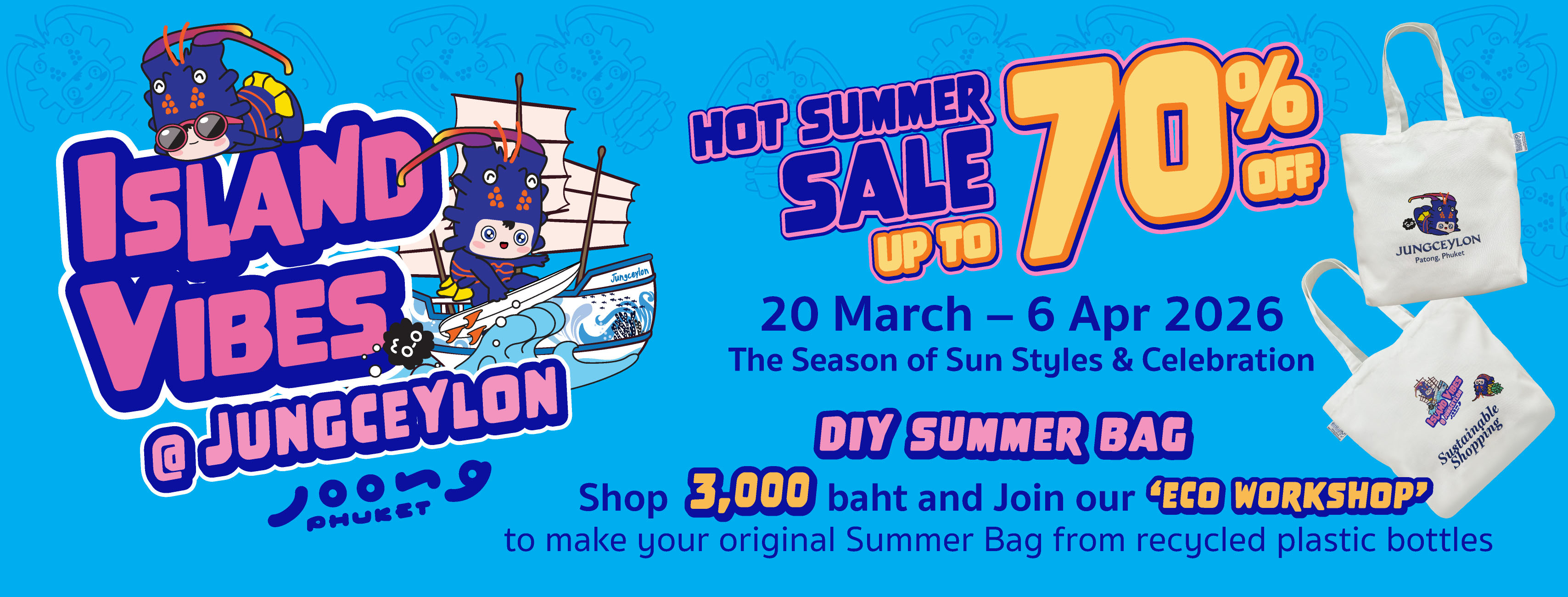 Jungceylon Hot Summer Sale: Shop, Save, and Get Creative in Patong