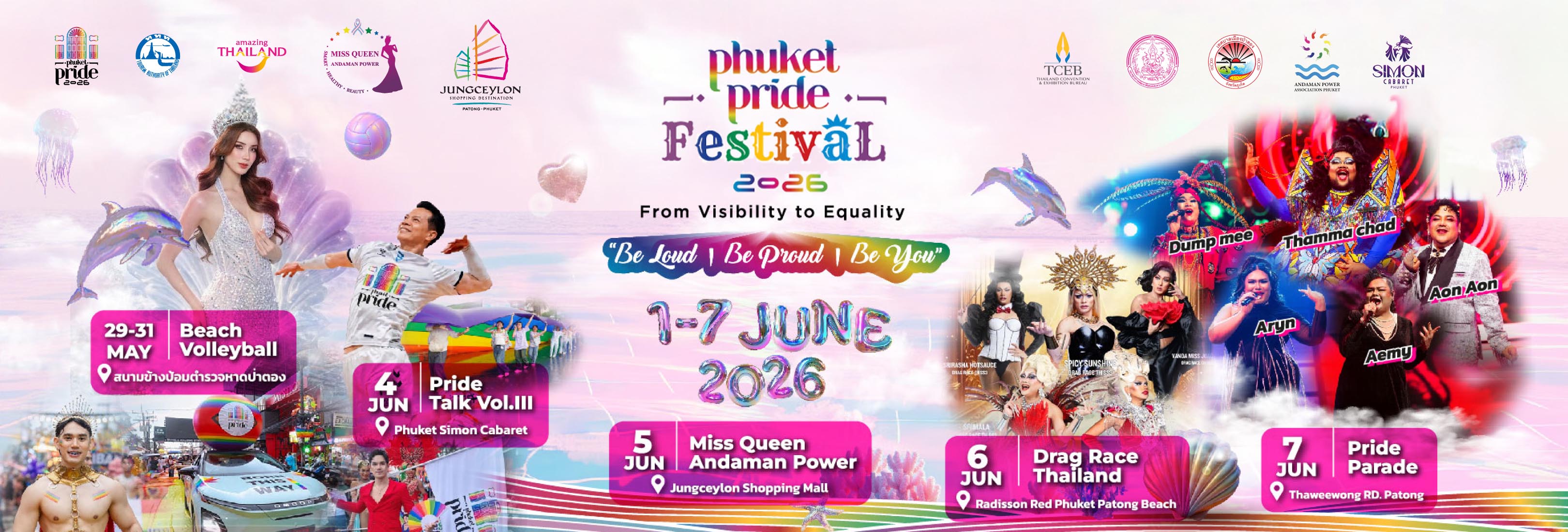 What Can You Do to Celebrate Pride Month in Phuket | Jungceylon Phuket