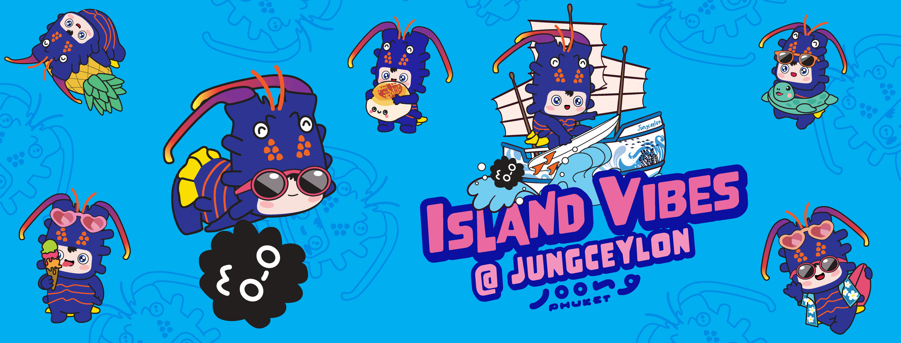 Introducing N' Joong, the new art toy mascot for the summer vacation. | Jungceylon